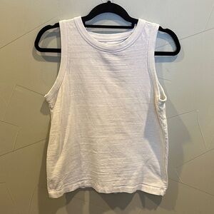 LOFT White Muscle Tee for Women